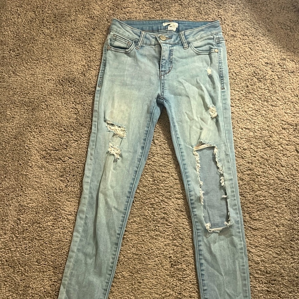 Light Blue Skinny Jeans